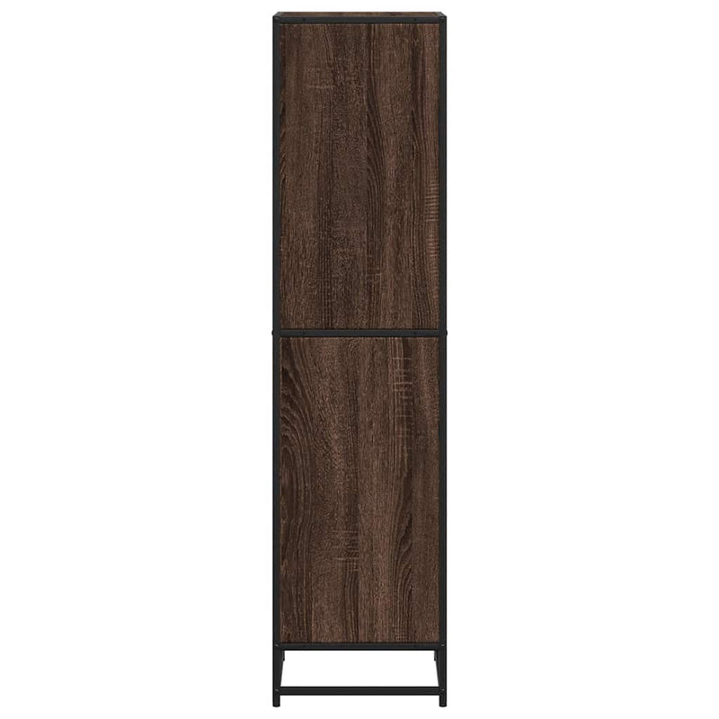 vidaXL barna tölgy színű fa könyvszekrény 40x35x139 cm