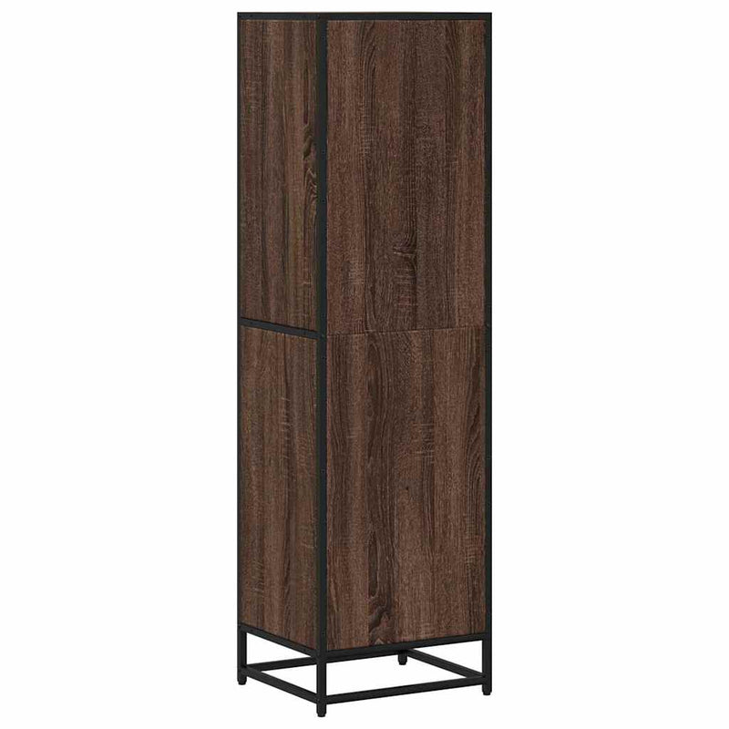 vidaXL barna tölgy színű fa könyvszekrény 40x35x139 cm