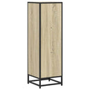 vidaXL sonoma tölgyszínű szerelt fa könyvszekrény 33,5x33x107,5 cm