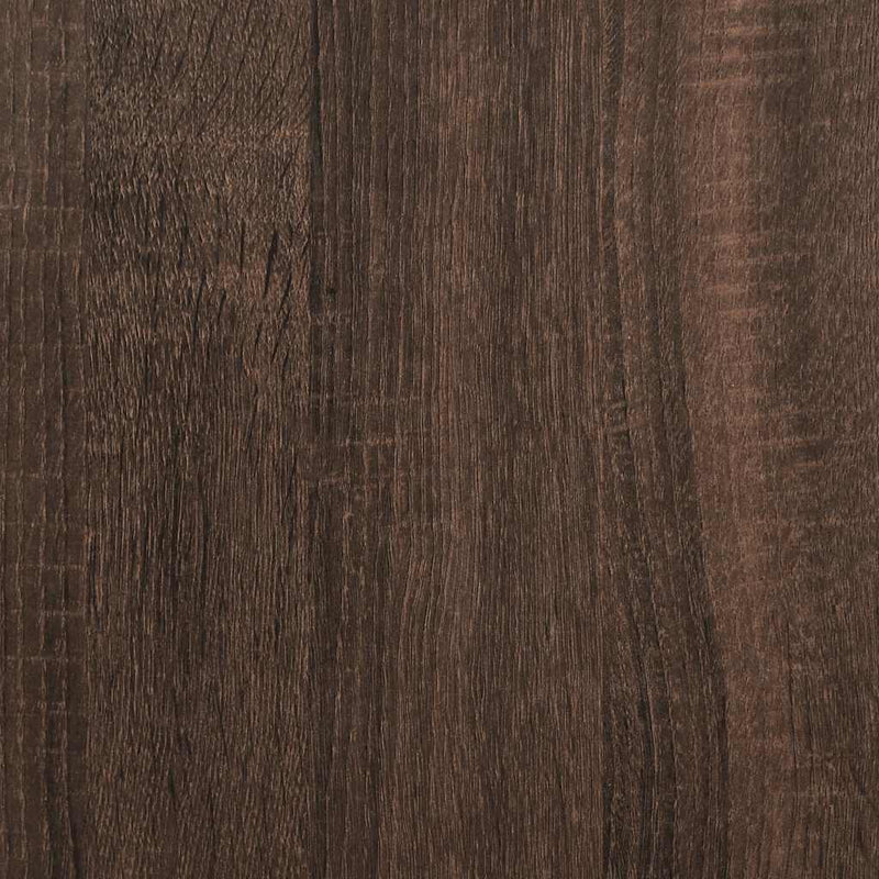 vidaXL Könyves szekrény füstölt tölgy 33,5x33x107,5 cm Gépelt fa