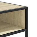 vidaXL sonoma tölgy színű szerelt fa tálalóasztal 90x35x80 cm
