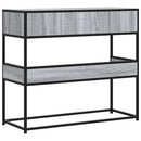 vidaXL szürke sonoma színű szerelt fa tálalóasztal 90x35x80 cm