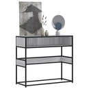 vidaXL szürke sonoma színű szerelt fa tálalóasztal 90x35x80 cm