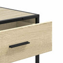 vidaXL sonoma tölgy színű szerelt fa tálalóasztal 90x35x80 cm