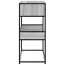 vidaXL szürke sonoma színű szerelt fa tálalóasztal 90x35x80 cm