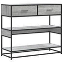 vidaXL szürke sonoma színű szerelt fa tálalóasztal 90x35x80 cm