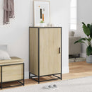 vidaXL sonoma tölgy színű szerelt fa cipőtartó 48x38x97,5 cm