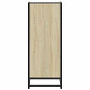 vidaXL sonoma tölgy színű szerelt fa cipőtartó 48x38x97,5 cm