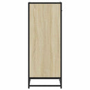 vidaXL sonoma tölgy színű szerelt fa cipőtartó 48x38x97,5 cm