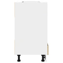 vidaXL sonoma tölgy színű szerelt fa sütőszekrény 60 x 46 x 81,5 cm