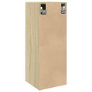 vidaXL sonoma tölgy színű szerelt fa fürdőszobaszekrény 30x30x80 cm