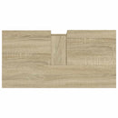 vidaXL sonoma tölgy szerelt fa fürdőszobai mosdószekrény 65x33x60 cm
