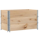 vidaXL 3 db tömör fenyőfa raklapmagasító 100 x 50 cm