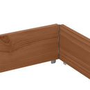 vidaXL 3 db barna tömör fenyőfa raklapmagasító 150 x 100 cm
