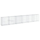 vidaXL horganyzott vas gabion kosár fedéllel 600 x 50 x 100 cm