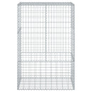 vidaXL horganyzott vas gabion kosár fedéllel 100 x 50 x 150 cm