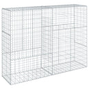 vidaXL horganyzott vas gabion kosár fedéllel 200 x 50 x 150 cm