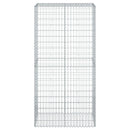 vidaXL horganyzott vas gabion kosár fedéllel 100 x 50 x 200 cm