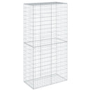 vidaXL horganyzott vas gabion kosár fedéllel 100 x 50 x 200 cm