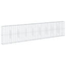 vidaXL horganyzott vas gabion kosár fedéllel 900 x 50 x 200 cm