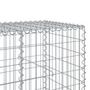 vidaXL horganyzott vas gabion kosár fedéllel 600 x 100 x 100 cm