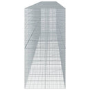 vidaXL horganyzott vas gabion kosár fedéllel 950 x 100 x 200 cm