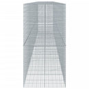 vidaXL horganyzott vas gabion kosár fedéllel 1050 x 100 x 200 cm