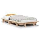 vidaXL tömör fenyőfa ágy matrac nélkül 90 x 200 cm