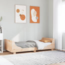 vidaXL tömör fenyőfa ágy matrac nélkül 100 x 200 cm
