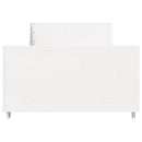 vidaXL fehér tömör fenyőfa ágy matrac nélkül 90 x 200 cm