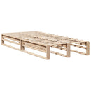 vidaXL tömör fenyőfa ágy matrac nélkül 90 x 200 cm
