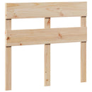 vidaXL tömör fenyőfa ágy matrac nélkül 75 x 190 cm