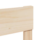 vidaXL tömör fenyőfa ágy matrac nélkül 75 x 190 cm