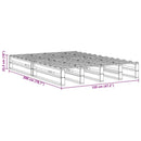 vidaXL fehér tömör fenyőfa ágy matrac nélkül 120 x 200 cm
