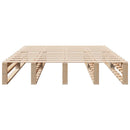 vidaXL tömör fenyőfa ágy matrac nélkül 140 x 200 cm