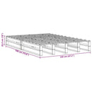 vidaXL viaszbarna tömör fenyőfa ágy matrac nélkül 120 x 190 cm