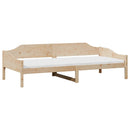 vidaXL tömör fenyő ágykeret matrac nélkül 80 x 200 cm