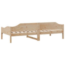 vidaXL tömör fenyő ágykeret matrac nélkül 80 x 200 cm