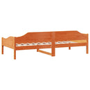 vidaXL viaszbarna tömör fenyő ágykeret matrac nélkül 80x200 cm