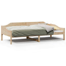 vidaXL tömör fenyőfa ágy matrac nélkül 90 x 200 cm