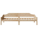 vidaXL tömör fenyőfa ágy matrac nélkül 90 x 200 cm