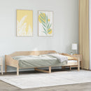 vidaXL tömör fenyőfa ágykeret matrac nélkül 90 x 190 cm