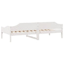 vidaXL fehér tömör fenyőfa ágykeret matrac nélkül 90 x 190 cm