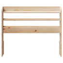 vidaXL tömör fenyőfa fejtámla polccal 75 cm