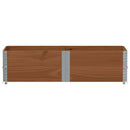 vidaXL 2 db barna tömör fenyőfa raklapmagasító 150 x 50 cm