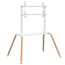 vidaXL 4 lábú TV-állvány 37"-86" képernyőhöz max VESA 400x600 mm 60 kg