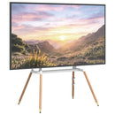 vidaXL 4 lábú TV-állvány 37"-86" képernyőhöz max VESA 400x600 mm 60 kg
