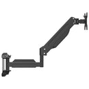 vidaXL fali monitortartó max 27" képernyőhöz os gázrugó 10kg