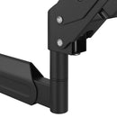 vidaXL fali monitortartó max 27" képernyőhöz os gázrugó 10kg