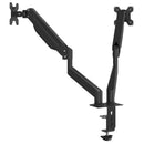 vidaXL kétkaros monitorállvány max 27" képernyőhöz os gázrugó 20kg